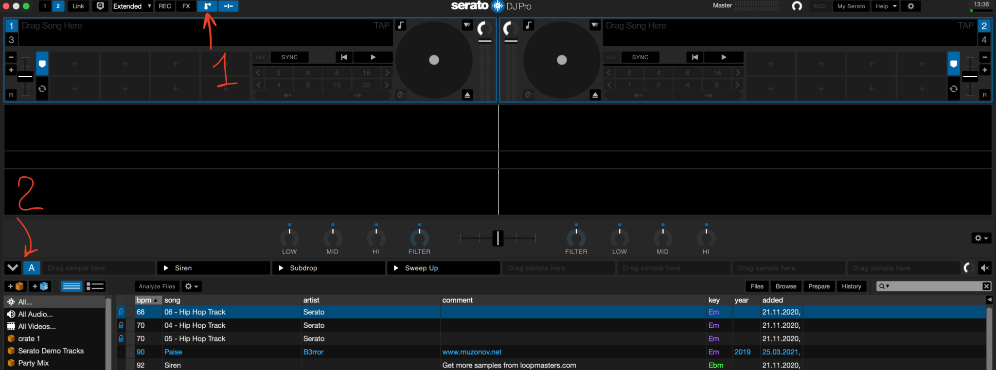 Sample bpm. Serato DJ Pro. Serato Sample. Тональность бита. Serato Sample 2.0.